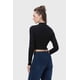 thumbnail image 3 of Polera Mujer Rib Negro - VIII, 3 of 4