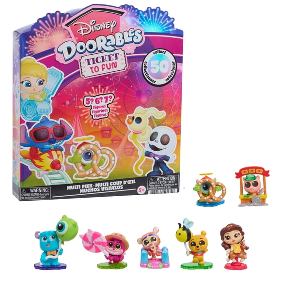 Figura de juguete Disney Doorables Ticket to Fun – Más de 50 para coleccionar