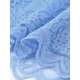 thumbnail image 5 of INSPIRE CHIC Blusa de Encaje Floral de Halloween para Mujer, Manga 3/4, Cuello Redondo, Talla L, Azul Cielo, 5 of 6