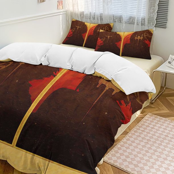 Cowboy Bebop 3-Piece Twin Bed Set Fade-Resistant Microfiber
