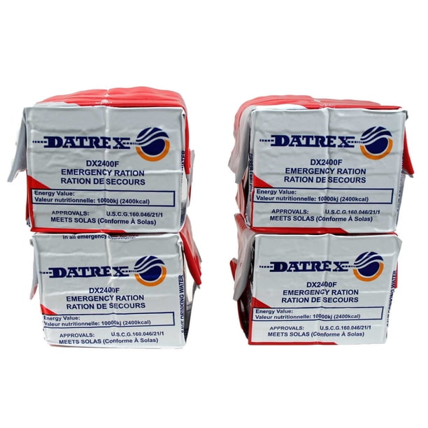 Barra de racionamiento de alimentos de supervivencia de emergencia Datrex 2400 Cal (x48)