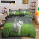 thumbnail image 1 of x1483 Bed SheetsPet Animal Bedding Set Cute Cat Bedding for Kids Quilt Cover Pillowcase Comforter Cover Kawaii Kitty Soft Polyester Duvet Cover 3-Piece Bedding Set (1 Duvet Cover + 2 Pillow Shams) nj1, 1 of 5