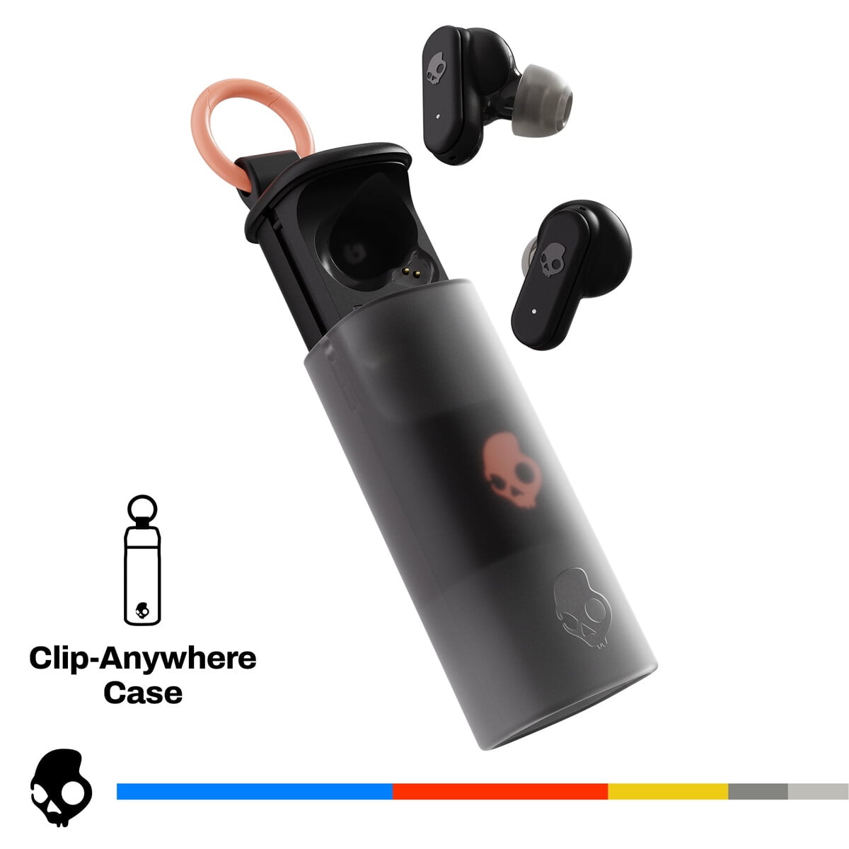 Auriculares Inalámbricos Skullcandy Dime Evo Xt Bluetooth Negro