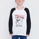 thumbnail image 3 of Polera Niño Kids Manga Larga Raglan Blanco Corona, 3 of 5