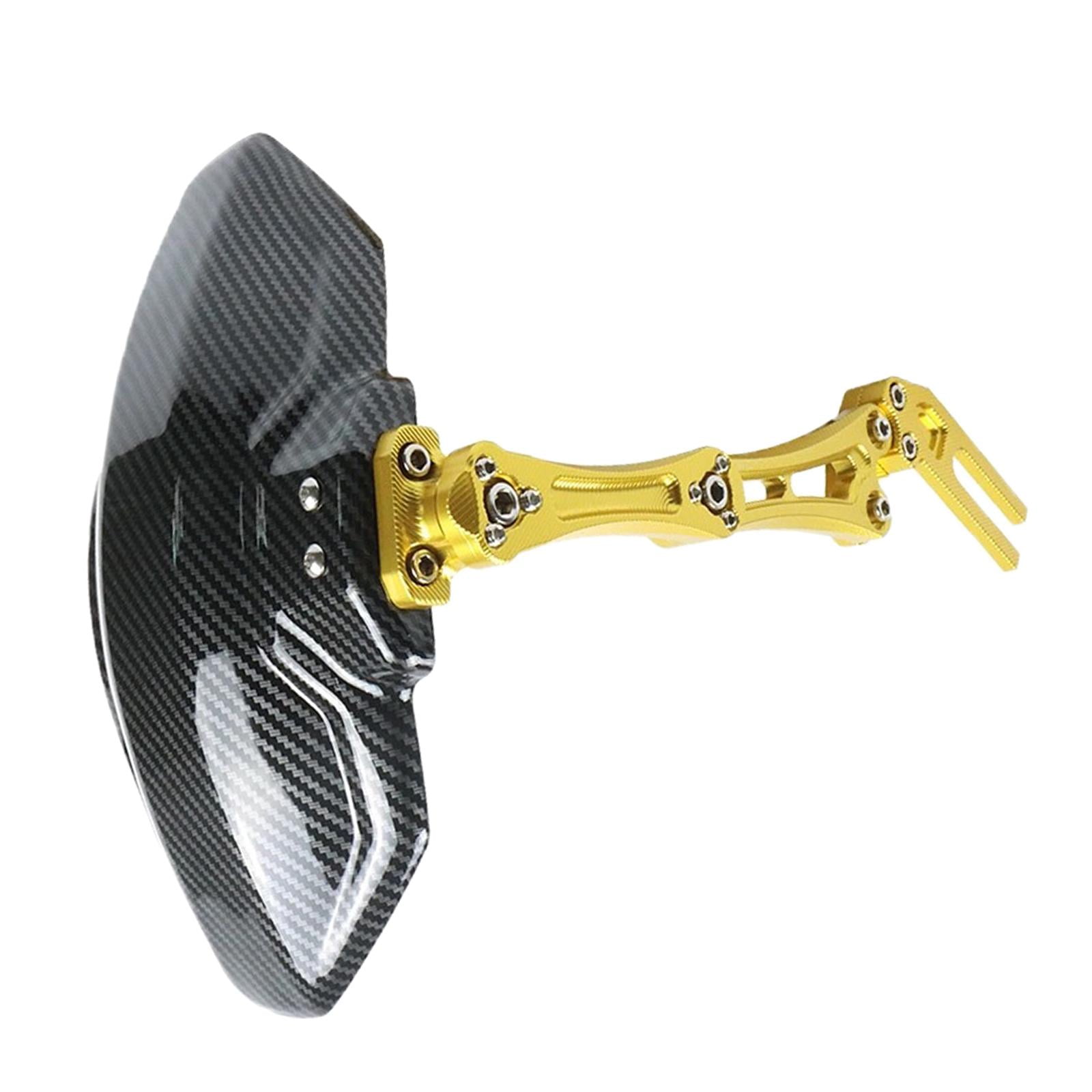 Magideal - Cubierta Posterior De Aluminio Para Scooter Eléctrico Universal N1s M3, Plateado Dorado