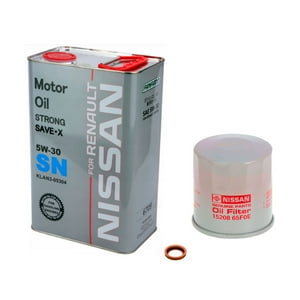 Nissan - Kit Cambio De Aceite Tiida 4Lts + Filtro Original Y Golilla