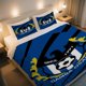 thumbnail image 1 of GAMBA OSAKA Blue Shield Logo with Soccer Ball Duvet Cover Set Valentine's Day Easter, 1 of 1