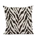 thumbnail image 1 of Cojín Decorativo Plutus Brands Plutus Ébano/Ivory Estampado Cebra 40x40 cm, 1 of 5
