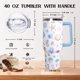 thumbnail image 2 of Vaso Térmico Ceovfoi 1200 ml con Asa – Conchas Marinas Arcoíris, 2 of 6