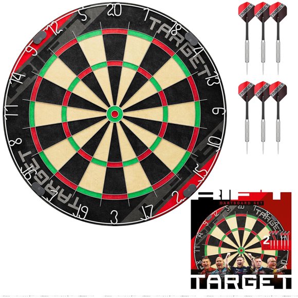 Target Darts Rift Dartboard Set Steel Tip Dart Board Sta