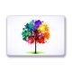 thumbnail image 3 of Funda rígida de diseño creativo UESWILL compatible con MacBook Pro (Retina, 13 pulgadas, principios de 2015/2014/2013/finales de 2012), modelo A1502/A1425, sin unidad de CD, árbol colorido, 3 of 8