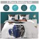 thumbnail image 5 of Cars Piston Cup Circuit Blue, Red, And Yellow, Lightning McQueen And Mater 3 Piece Toddler Bed Set - Comforter, 5 of 5