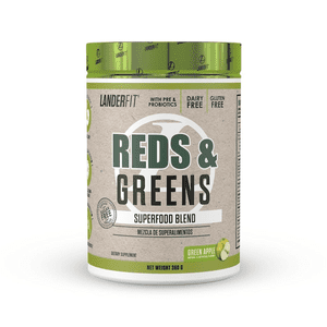 Landerfit - Reds & Greens Multivitaminico (30 Servicios) - Green Apple