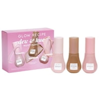 Set De Cuidado De La Piel Glow Recipe Dew & Hues Con Niacinamida, 15 Ml