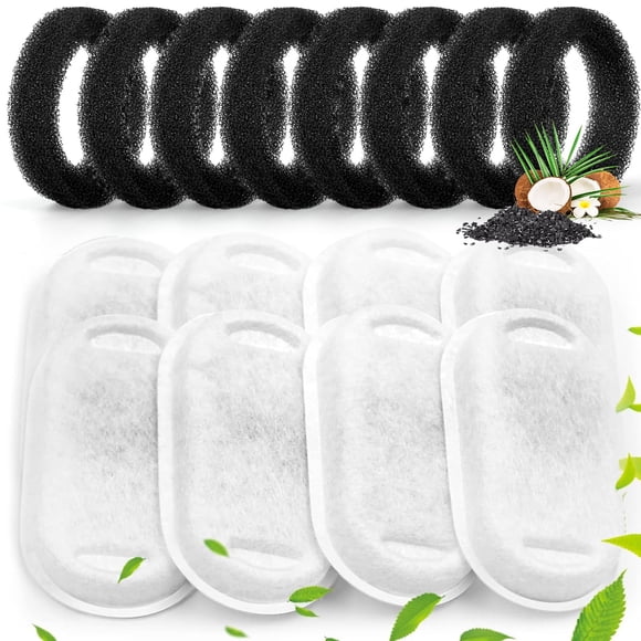 Filtros para fuentes de agua Cat Monsin de acero inoxidable 2L x8
