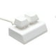 thumbnail image 3 of Teclado Mecánico Para Juegos Con Cable USB De 2 Teclas Para Control De Volumen De Juegos Dibujo Blanco, 3 of 5