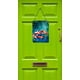 thumbnail image 2 of Letrero metálico de aluminio para colgar en pared o puerta con forma de pez koi, 30 x 40 cm, 2 of 3