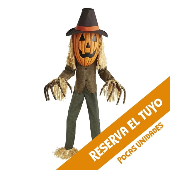 Animatrónico Espantapájaros con Movimiento y Sonido 213 cm Halloween - Frank & Mortis
