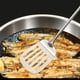 thumbnail image 4 of Utensilios de cocina Pala de cocina de acero inoxidable Aislamiento Sarga Cuchara de sopa Colocación de cuchara de arroz, 4 of 5