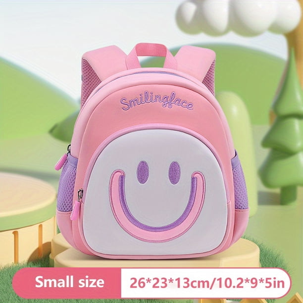 Kindergarten Elementary School Cartoon Schoolbag Boys Girls Cute BackpackLarge Capacity Lightweight Schoolbag Anti-lost Schoolbag School Season Gift