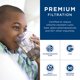thumbnail image 3 of Filtro de agua para refrigerador certificado GE MSWF, paquete de 1, 3 of 8