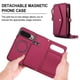 thumbnail image 2 of Para Google Pixel 10 / Pixel 10 Pro con Bloqueo RFID Multifuncional 2 en 1, Funda Tipo Billetera de Cuero PU Suave, Cubierta Abatible Magnética, Múltiples Ranuras para Tarjetas, Bolsillo con Cierre,, 2 of 9