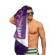 thumbnail image 5 of Ganar o Perder Toalla de playa de secado rápido con diseño temático, regalo para mujeres y niñas, ideal para cumpleaños, fans, amantes de la música, uso en la playa o al aire libre, 78 × 180 cm, 5 of 6