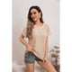 thumbnail image 2 of Blusa Polera Mujer Manga Corta Tipo Encaje Tendencia Premium 5001, 2 of 4
