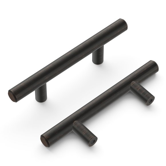 Tirador de barra Hickory Hardware 64 mm acabado bronce vintage