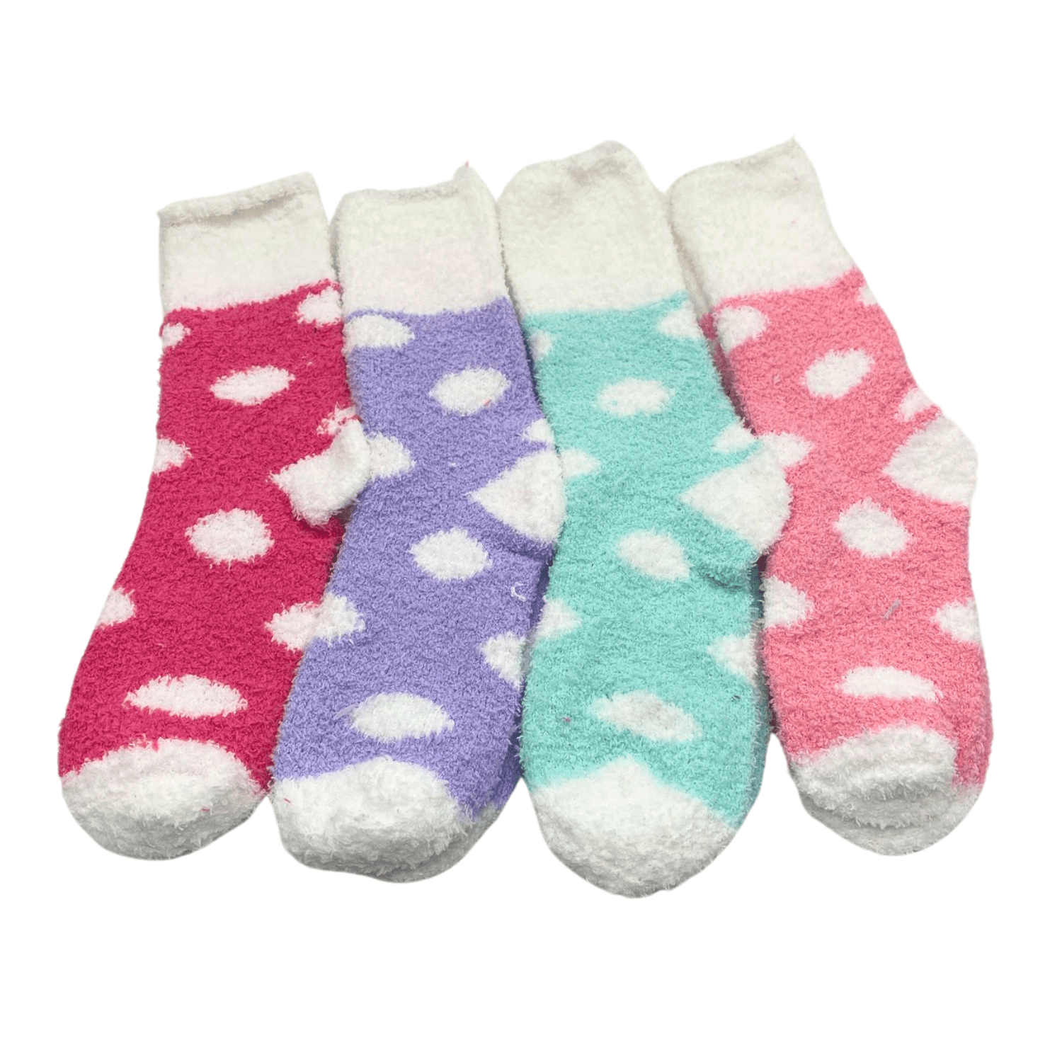 Genérico - Pack De 4 Pares Calcetines Largos De Mujer Térmicos Surtidos