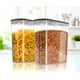 thumbnail image 2 of Recipientes para cereales Utopia Kitchen, 4 litros, herméticos, 3 unidades, transparentes, 2 of 3