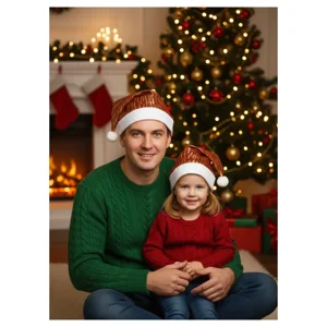 Genérico - Gorro Viejo Pascuero Premium Navidad Festividad Diseños Varios