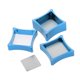 thumbnail image 4 of Taco de billar Soporte para caja de tiza Tizas desmontables Portador Caja metálica Azul, 4 of 5