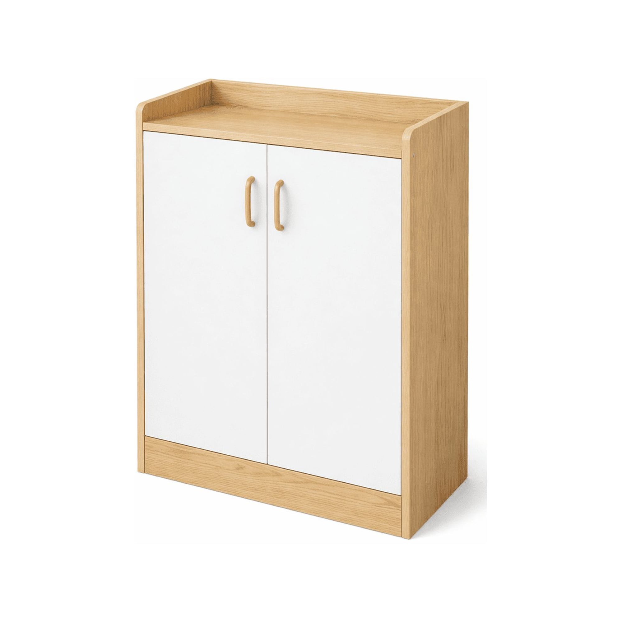 Space Home - Mueble Zapatero Blanco 4 Niveles 16 Pares Mdf 60x30 Cm