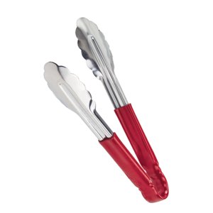 Dechef - Tenaza 23Cm Mango Rojo