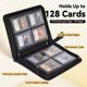 thumbnail image 2 of Álbum con Cierre y 4 Bolsillos para Cartas 3x4" Rígidas, Capacidad para 128 Cartas, Álbum de Cuero PU Diamante Premium para Cartas TCG, Deportivas y Coleccionables, 2 of 7
