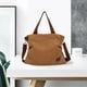 thumbnail image 5 of Bolso bandolera de lona para mujer, bolso de lona artístico de moda para el tiempo libre., 5 of 5