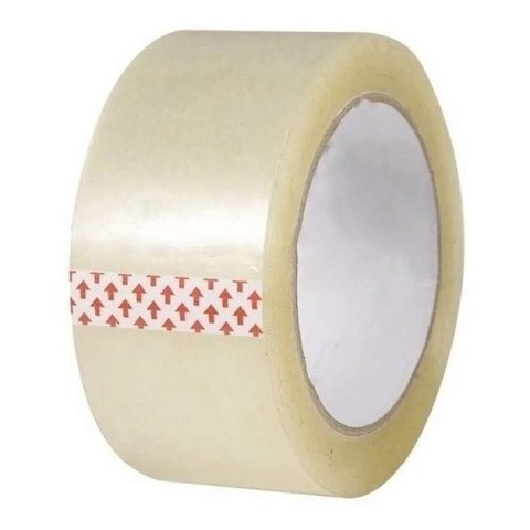 Gen - Cinta Huincha De Embalaje Ancha Transparente X 200 Mts