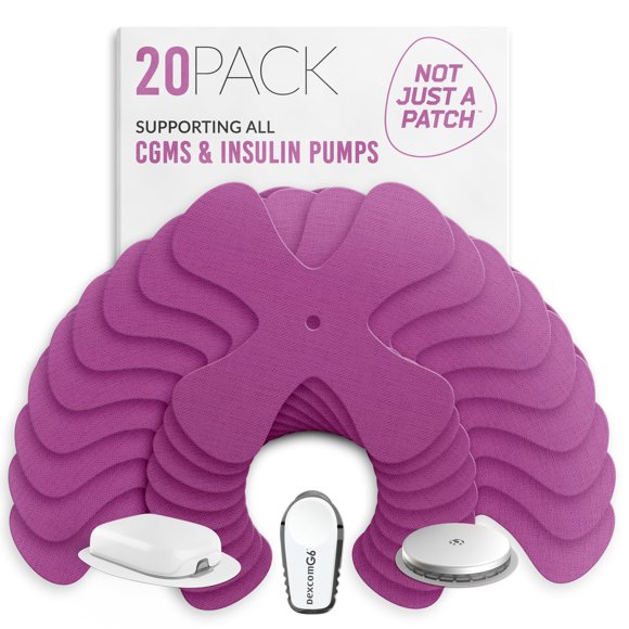 Parche CGM NOT JUST A PATCH - Pack de 20 (Morado)