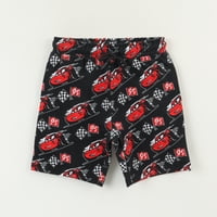 Short Cordón Niño Negro Full Print Cars Disney