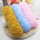 thumbnail image 3 of suxuMhao Hilo de Chenilla, 3 Rollos, Fibra de Chenilla Premium, Ultrasuave y Esponjosa, Ideal para Tejer/ganchillo Juguetes de Peluche, Mantas, Almohadas, Manualidades, Fácil de Manejar y Duradero,, 3 of 4