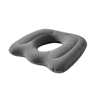 Magideal - Almohada Inflable Portátil En Forma De Dona, Almohadilla Para Coxis, Fácil De Limpiar, Resistente Al Agua, Cojín Para Trasero, Cojín Para Asiento De A