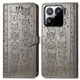 thumbnail image 1 of Funda Cartera FOXDOCK para Xiaomi 15 Pro , Flip PU con Relieve de Gatos y Perros, Tarjetero y Soporte, 1 of 6