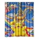 thumbnail image 1 of Cortina de ducha Pikachu, juego de cortina de baño con ganchos, tamaño 60 x 72 pulgadas, 1 of 3