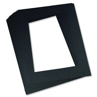 Mat Frames Pacon Black 9 X 12 (Juego De 3) Reciclados Y Reciclables