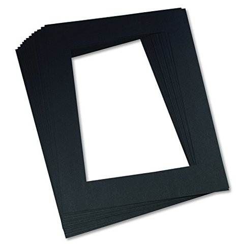 Mat Frames Pacon Black 9 X 12 (Juego De 3) Reciclados Y Reciclables