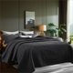 thumbnail image 1 of Manta Sophia & William Reversible Ligera para Cama Individual Negra, 1 of 7