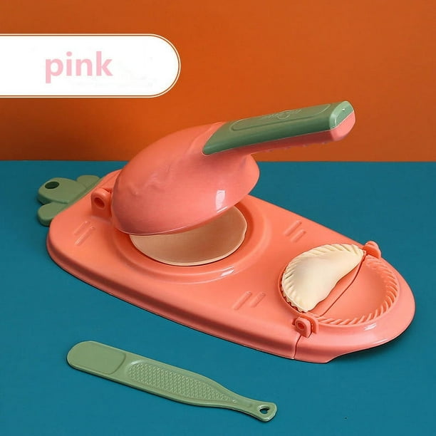1pc 2 In 1 Dumpling Maker, Dumpling Maker Machine, Kitchen Dumpling Making Tool Baking Pastry Manual Artifact For Pressing Dumpling Skin Wrapper Mould Dough Press Maker Great To Beginners
