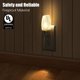 thumbnail image 3 of Luz nocturna Emotionlite, enchufe LED blanco cálido desde el anochecer hasta el amanecer, 3 of 7