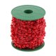thumbnail image 2 of Cadena de cuentas Abalorios de perlas de alambre para decorar banquete de boda rojo, 2 of 5